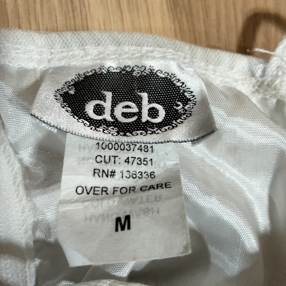 Deb Black & White Velvet Lace Lolita Mini Dress - Picture 5 of 6